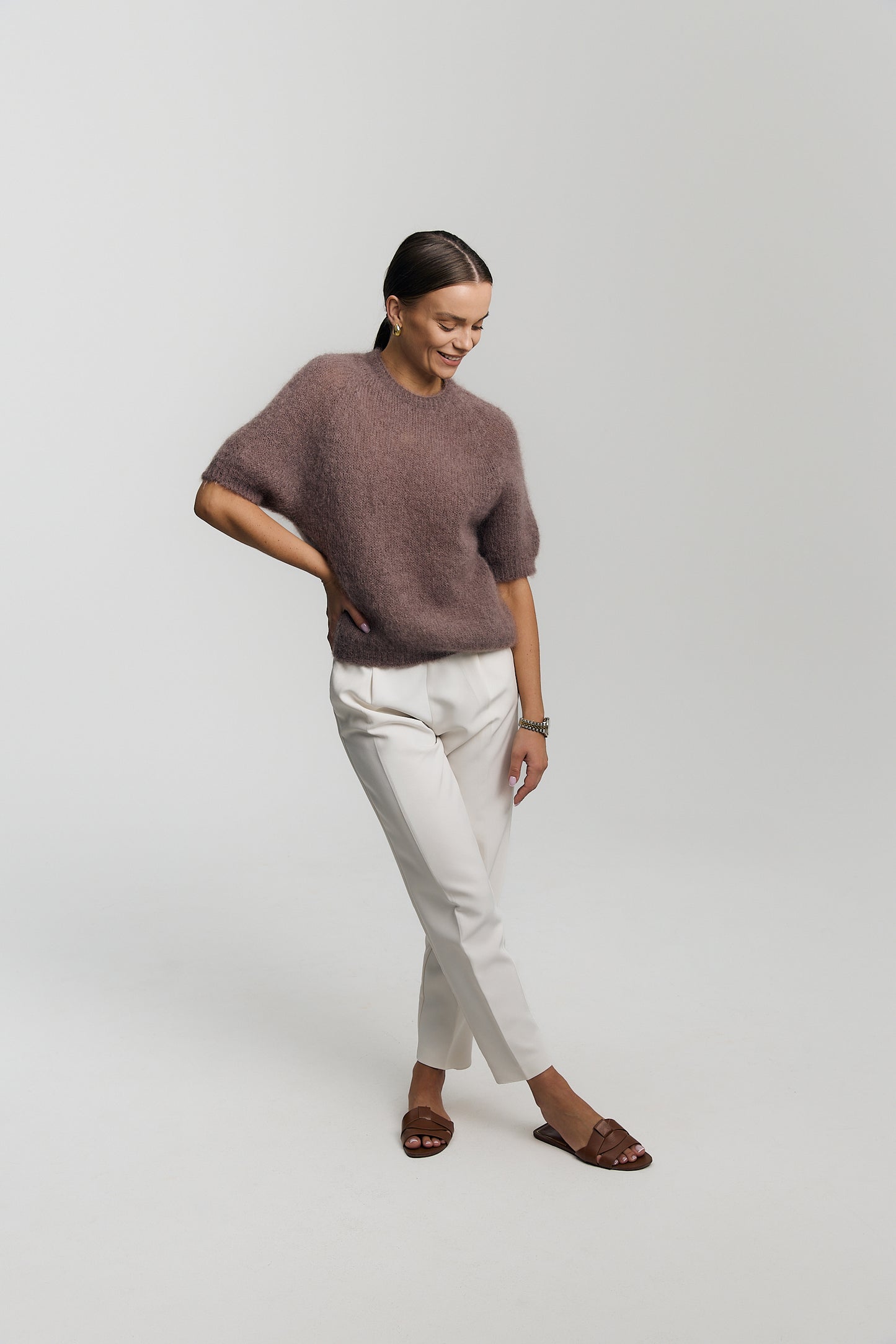 Sweter moherowy CARLA