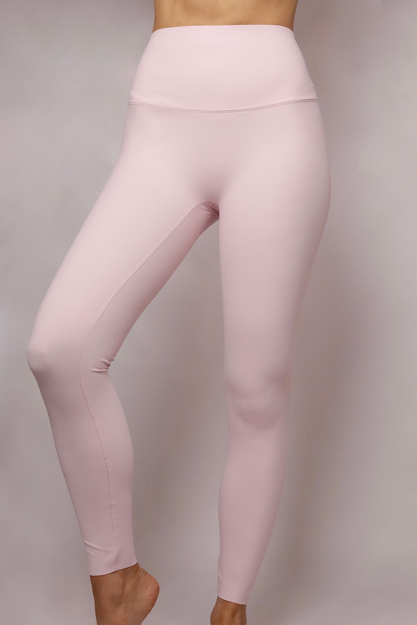 Legginsy jasnoróżowe