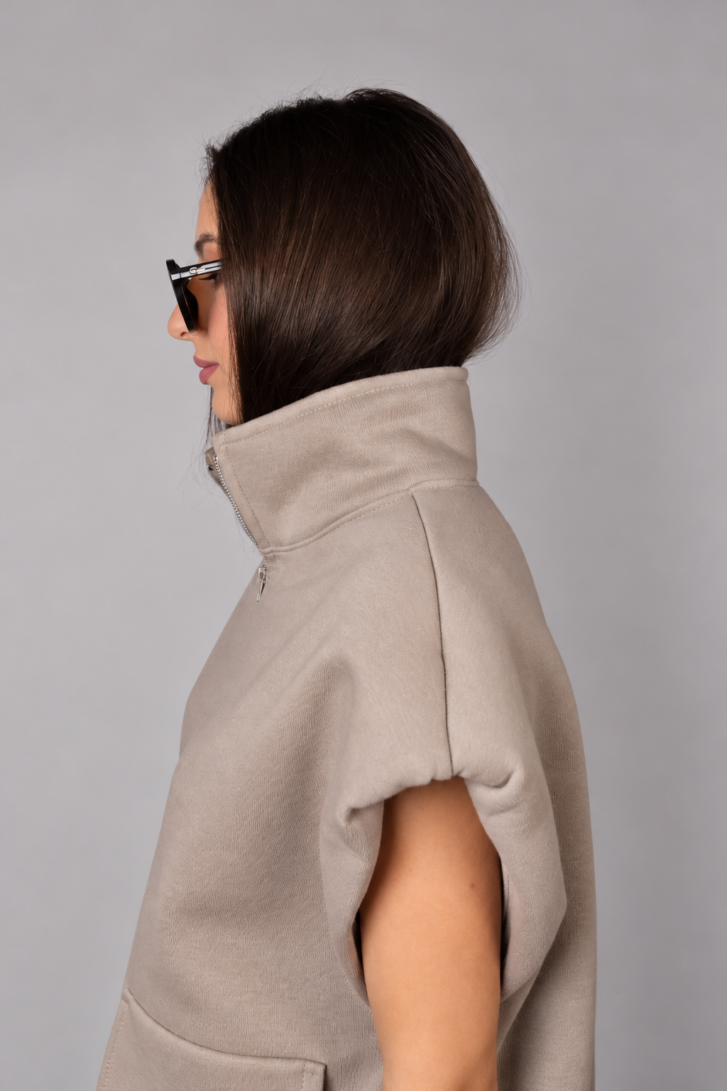 Komplet dresowy taupe