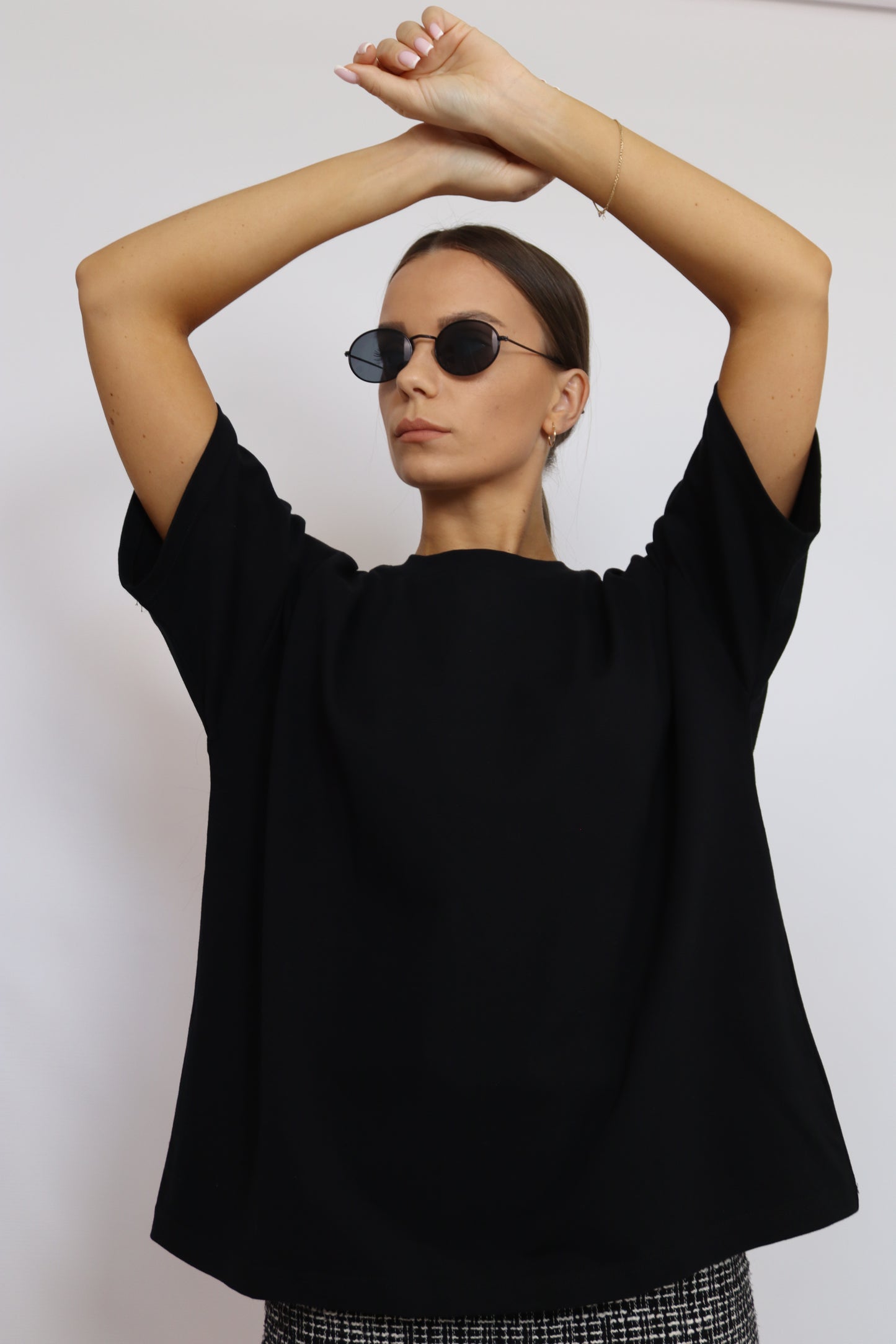 bawełniany t-shirt oversize